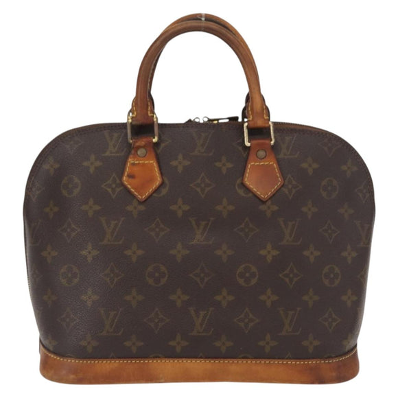 LOUIS VUITTON Monogram Alma Hand Bag M51130 LV Auth 165057