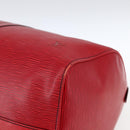 LOUIS VUITTON Epi Keepall 45 Boston Bag Red M42977 LV Auth 165059V-9