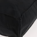 CHANEL COCO Mark Chain Tote Bag Nylon Black Gold CC Auth 165069-9