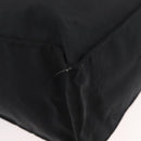 CHANEL COCO Mark Chain Tote Bag Nylon Black Gold CC Auth 165069-15