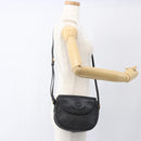GUCCI GG Supreme Shoulder Bag Coated Canvas Black Gold 007 14 0074 Auth 165072-21