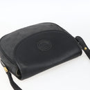 GUCCI GG Supreme Shoulder Bag Coated Canvas Black Gold 007 14 0074 Auth 165072-6