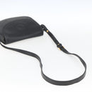 GUCCI GG Supreme Shoulder Bag Coated Canvas Black Gold 007 14 0074 Auth 165072-7