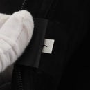 PRADA Sports Shoulder Bag Wool Black Silver Auth 165073-12