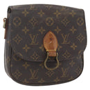 LOUIS VUITTON Monogram Saint Cloud MM Shoulder Bag M51243 LV Auth 165089-1