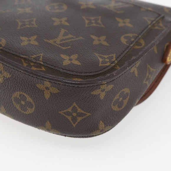 LOUIS VUITTON Monogram Saint Cloud MM Shoulder Bag M51243 LV Auth 165089