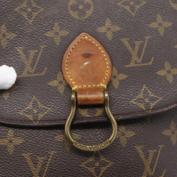 LOUIS VUITTON Monogram Saint Cloud MM Shoulder Bag M51243 LV Auth 165089