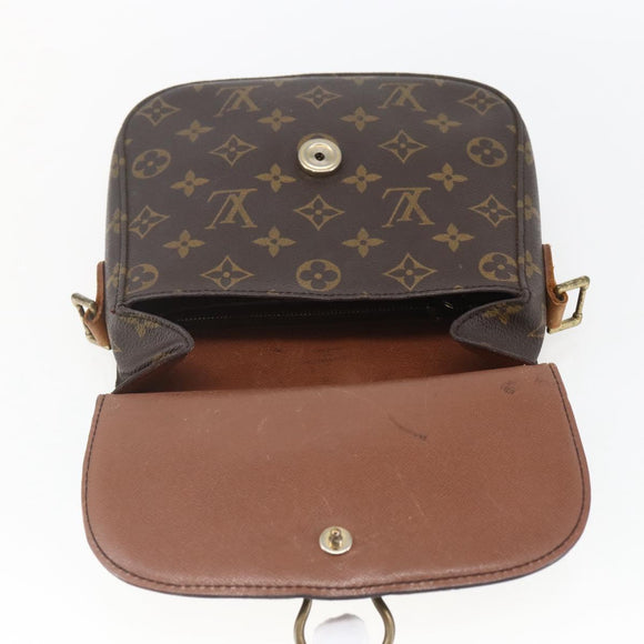 LOUIS VUITTON Monogram Saint Cloud MM Shoulder Bag M51243 LV Auth 165089
