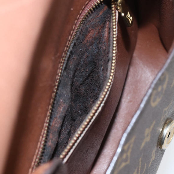 LOUIS VUITTON Monogram Saint Cloud MM Shoulder Bag M51243 LV Auth 165089