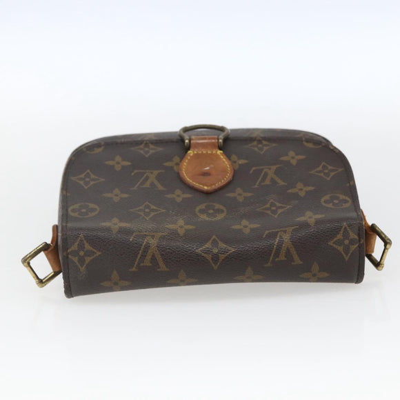 LOUIS VUITTON Monogram Saint Cloud MM Shoulder Bag M51243 LV Auth 165089