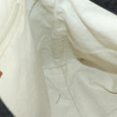 GUCCI GG Canvas Tote Bag Nylon Black Silver 295252 Auth 165091-17