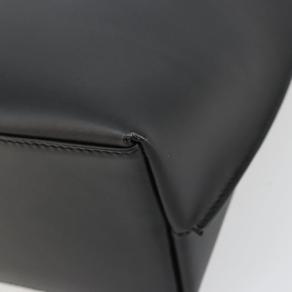 GUCCI Shoulder Bag Patent leather Black Silver 001 3017 Auth 165092