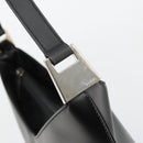GUCCI Shoulder Bag Patent leather Black Silver 001 3017 Auth 165092-15