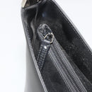 GUCCI Shoulder Bag Patent leather Black Silver 001 3017 Auth 165092-16