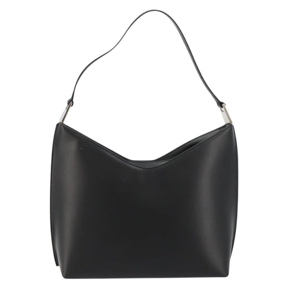GUCCI Shoulder Bag Patent leather Black Silver 001 3017 Auth 165092