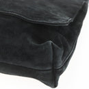 GUCCI Shoulder Bag Suede Black Auth 165095-9