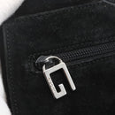 GUCCI Shoulder Bag Suede Black Auth 165095-17