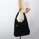 GUCCI Shoulder Bag Suede Black Auth 165095-23