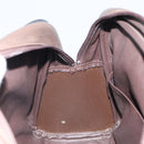 Burberrys Nova Check Hand Bag Canvas Beige Auth 165101-19