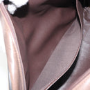 Burberrys Nova Check Hand Bag Canvas Beige Auth 165101-20