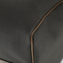 Dunhill Boston Bag PVC Brown Gold Auth 165102-9