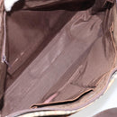 BURBERRY Nova Check Tote Bag Canvas Beige Gold Auth 165104-10