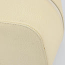 GUCCI Vanity Cosmetic Pouch Leather White 039 1705 0710 Auth 165112-10