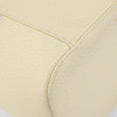 GUCCI Vanity Cosmetic Pouch Leather White 039 1705 0710 Auth 165112-13