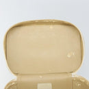GUCCI Vanity Cosmetic Pouch Leather White 039 1705 0710 Auth 165112-15