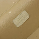 GUCCI Vanity Cosmetic Pouch Leather White 039 1705 0710 Auth 165112-16