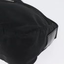PRADA Shoulder Bag Nylon Black Silver Auth 165115-15