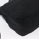 PRADA Schoudertas Nylon Zwart Zilver Auth 165115-16