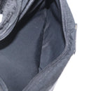 PRADA Shoulder Bag Nylon Black Silver Auth 165115-11