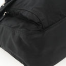 PRADA Shoulder Bag Nylon Black Silver Auth 165117-16