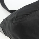 PRADA Shoulder Bag Nylon Black Silver Auth 165117-18