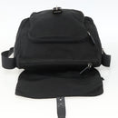 PRADA Shoulder Bag Nylon Black Silver Auth 165117-22