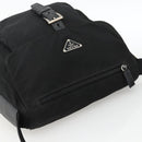 PRADA Shoulder Bag Nylon Black Silver Auth 165117-6