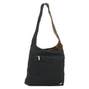 BOTTEGA VENETA Shoulder Bag Nylon Brown Auth 165120-1