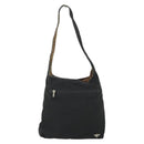 BOTTEGA VENETA Shoulder Bag Nylon Brown Auth 165120-13