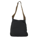 BOTTEGA VENETA Shoulder Bag Nylon Brown Auth 165120-2