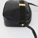 Salvatore Ferragamo Shoulder Bag Leather 3 Set Brown Black Auth 165121-18
