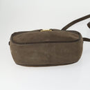 Salvatore Ferragamo Shoulder Bag Leather 3 Set Brown Black Auth 165121-7