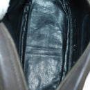 Salvatore Ferragamo Shoulder Bag Leather 3 Set Brown Black Auth 165121-8