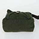 PRADA Shoulder Bag Nylon 3 Set Black Navy khaki Auth 165123-14