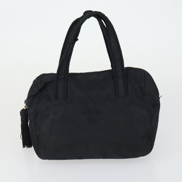 PRADA Shoulder Bag Nylon 3 Set Black Navy khaki Auth 165123