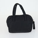 PRADA Shoulder Bag Nylon 3 Set Black Navy khaki Auth 165123-17
