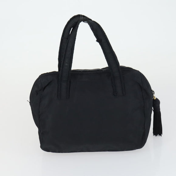 PRADA Shoulder Bag Nylon 3 Set Black Navy khaki Auth 165123
