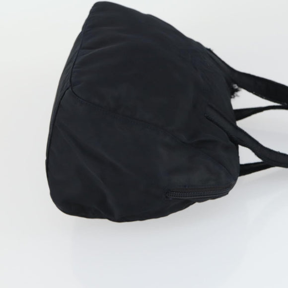 PRADA Shoulder Bag Nylon 3 Set Black Navy khaki Auth 165123