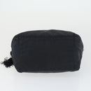 PRADA Shoulder Bag Nylon 3 Set Black Navy khaki Auth 165123-21