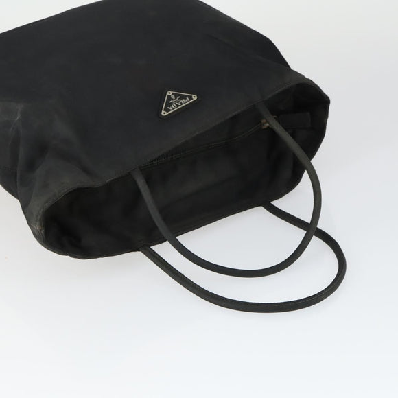 PRADA Shoulder Bag Nylon 3 Set Black Navy khaki Auth 165123